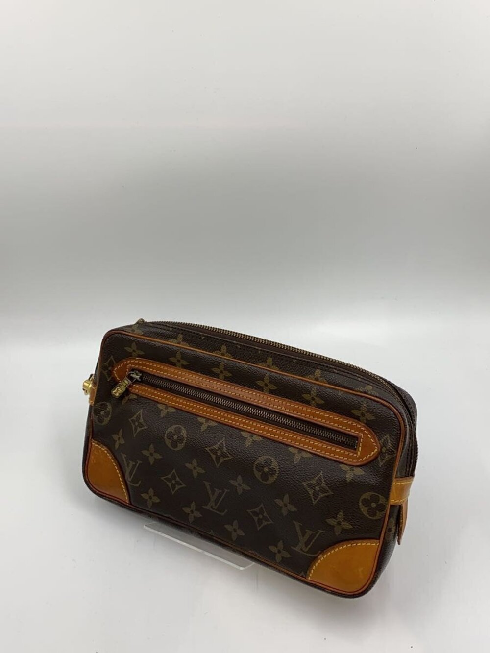 Louis Vuitton Brown Canvas Monogram Marly Dragonne Brown